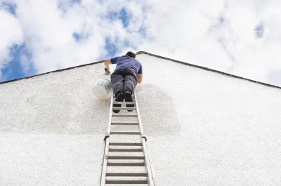 Peinture extérieure à Audignies — façades et ravalement